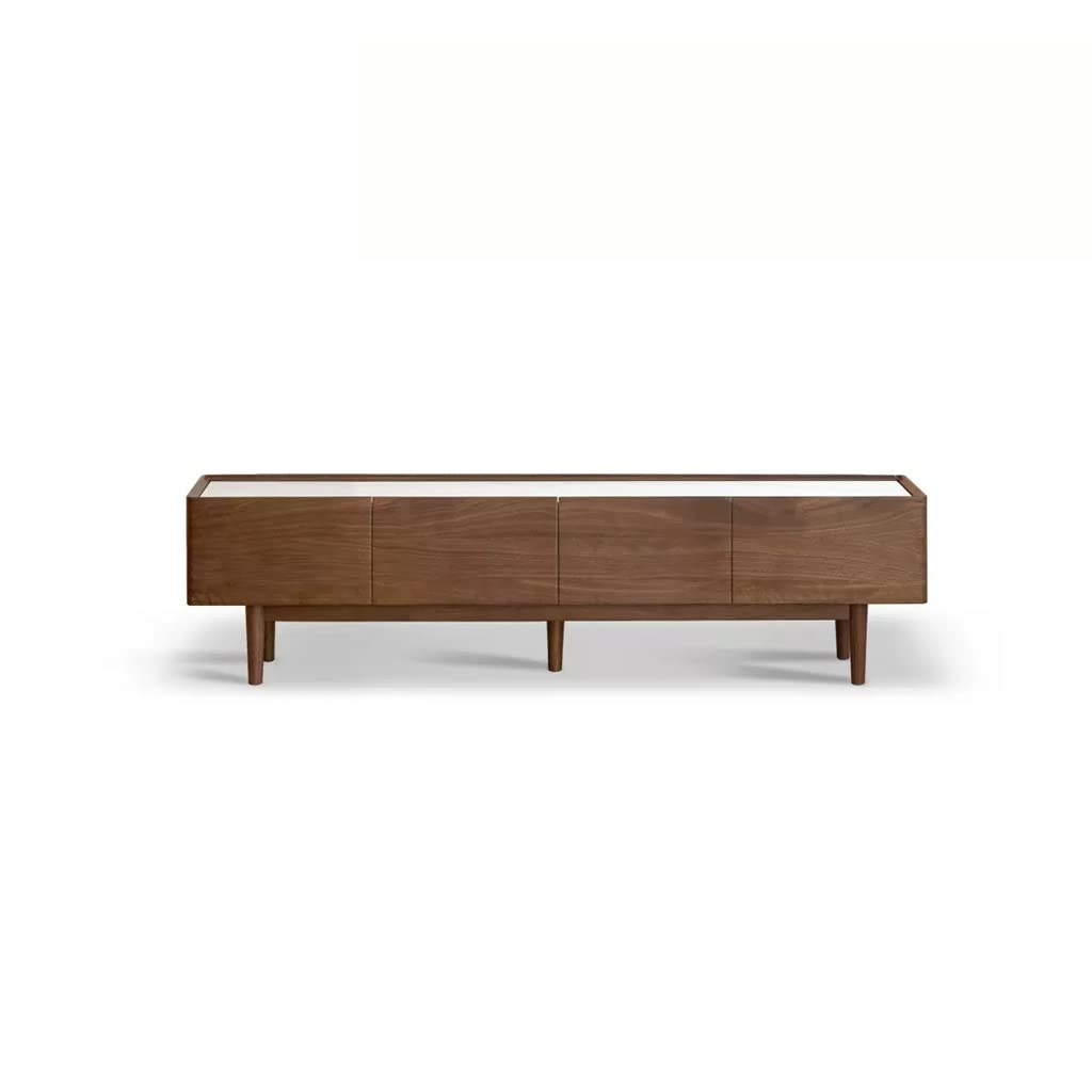 Modern TV Stand with 4 Storage Drawers