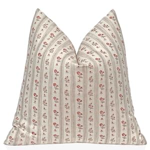 Striped Lumbar Pillow Cover