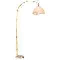 Chinese Style Wooden Floor Lamp