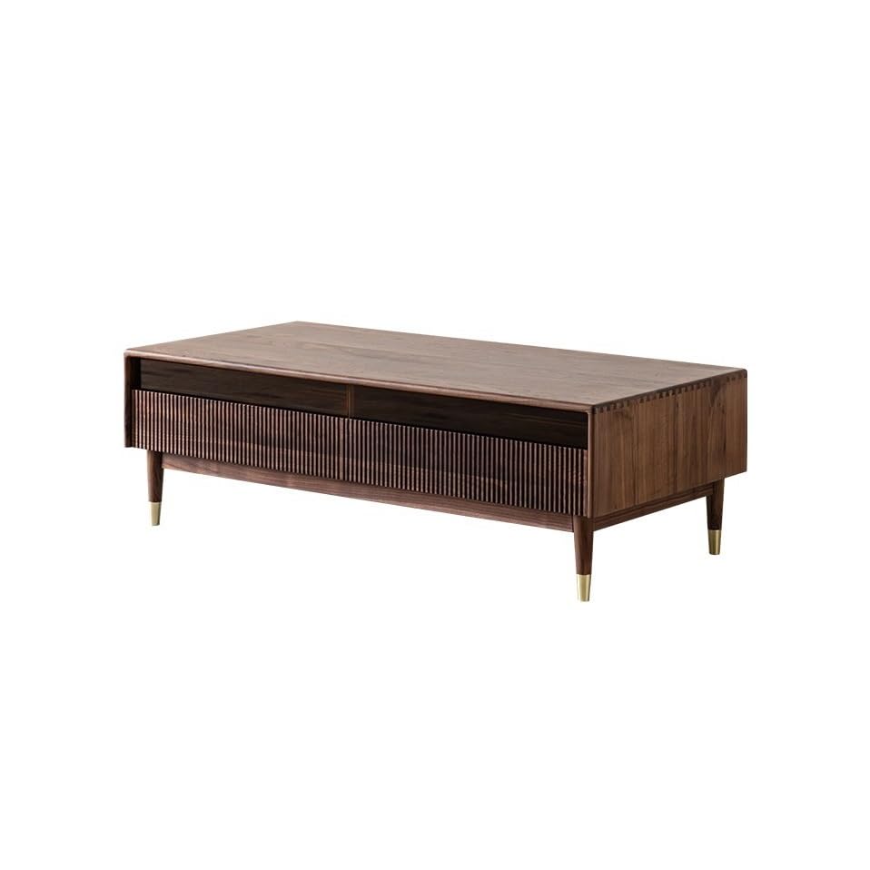 Solid Wood Coffee Table for Living Room & Small Spaces