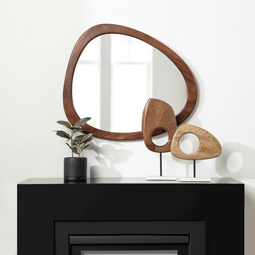 Wood & Marble Decorative Sculpture Set