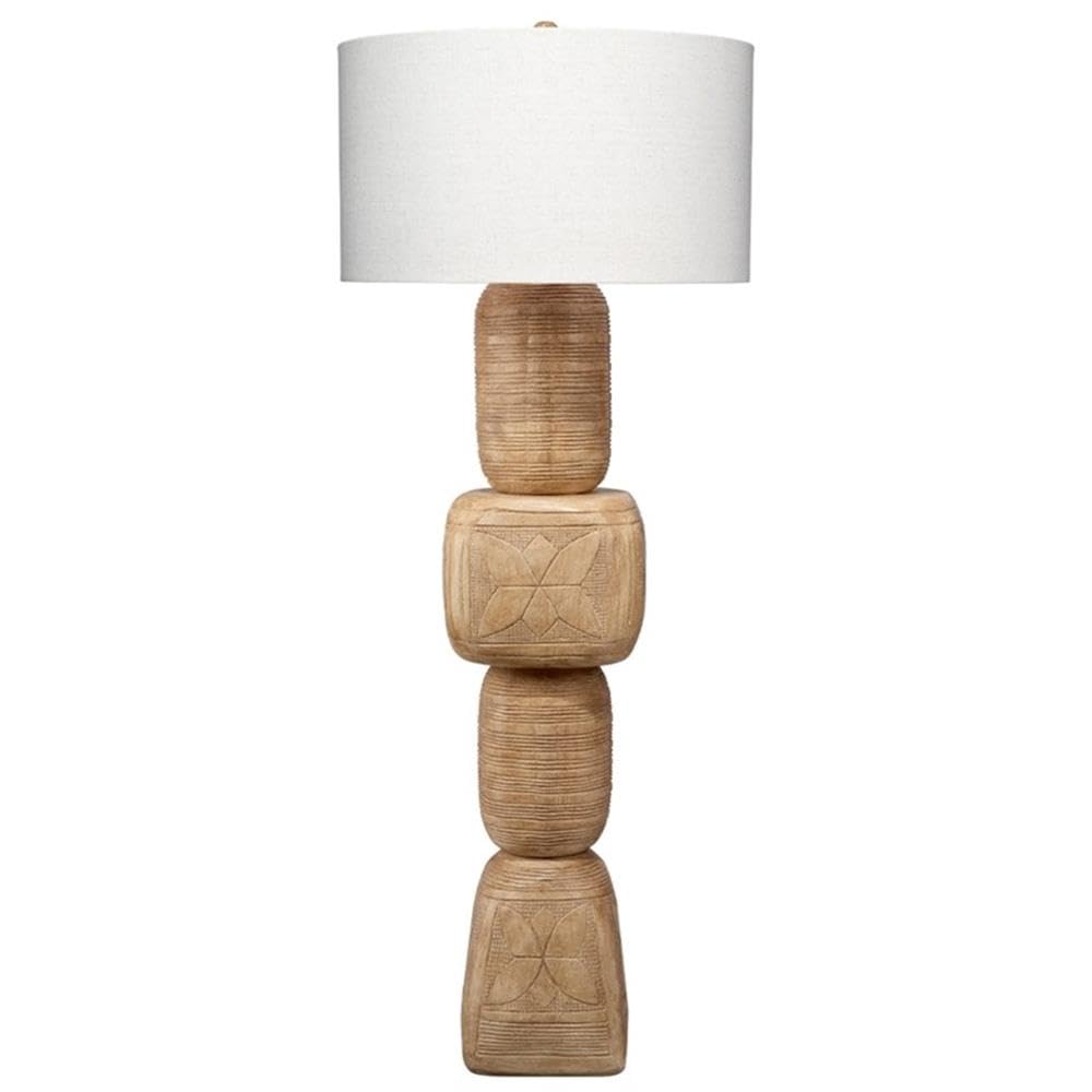 Jamie Young Co Totem Wood Floor Lamp