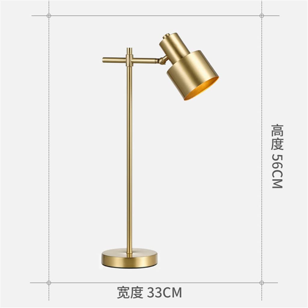 Modern Copper Table Lamp