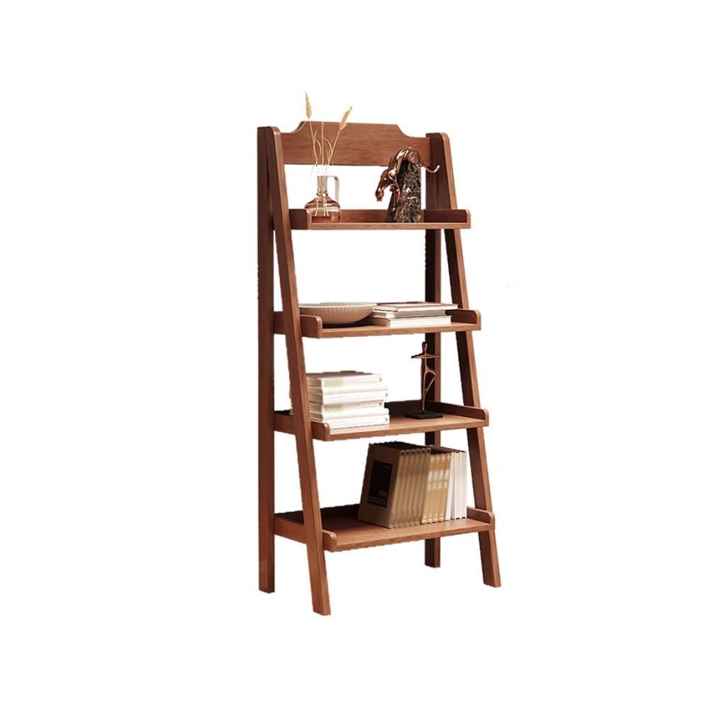 Solid Wood Ladder Bookshelf