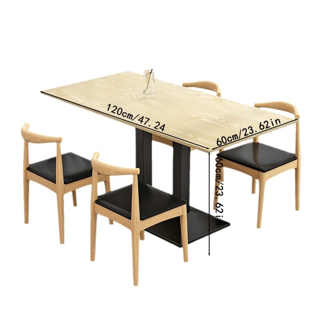 Modern Dining Table & Chair Set for 4