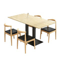 Modern Dining Table & Chair Set for 4