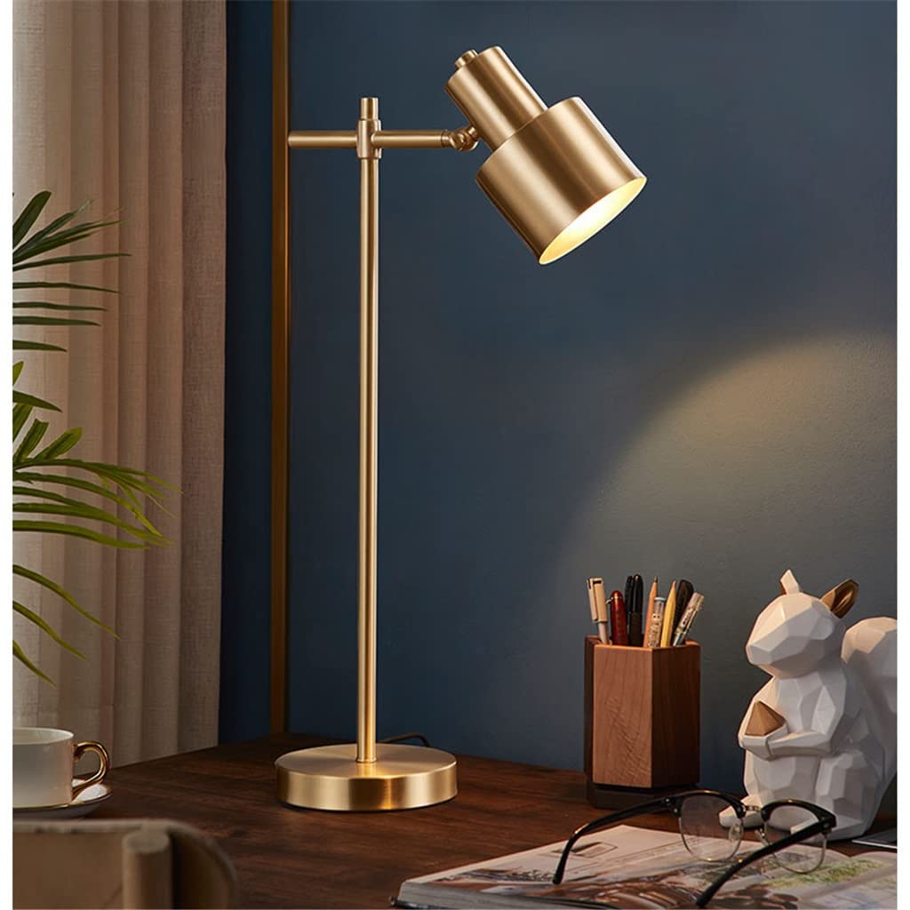 Modern Copper Table Lamp