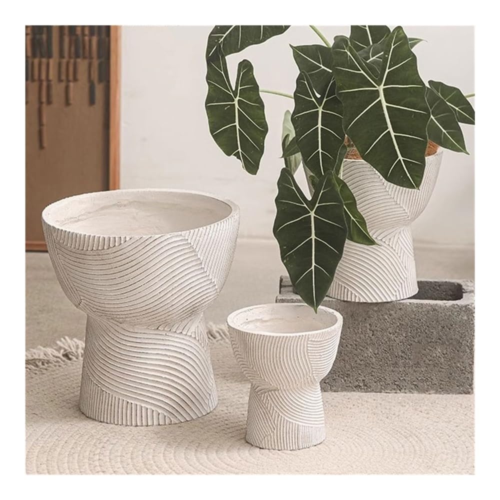 Tall Curved Decorative Vase