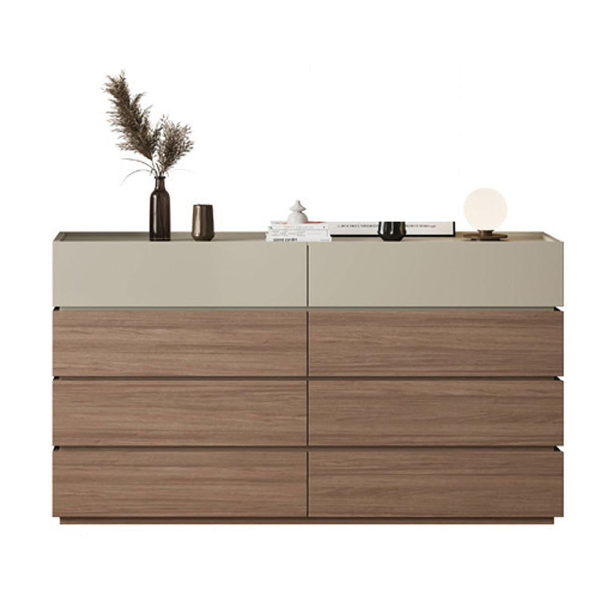 8-Drawer Wooden Storage Dresser