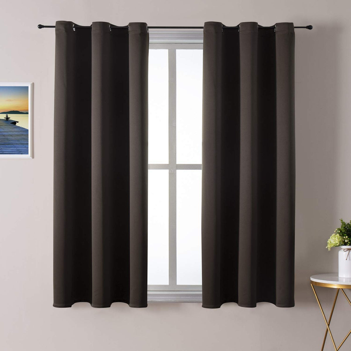 Thermal Blackout Curtains Set of 2