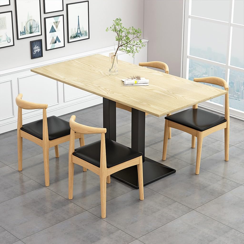 Modern Dining Table & Chair Set for 4