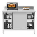 Hally Knock Down Cabinet with Sliding Doors