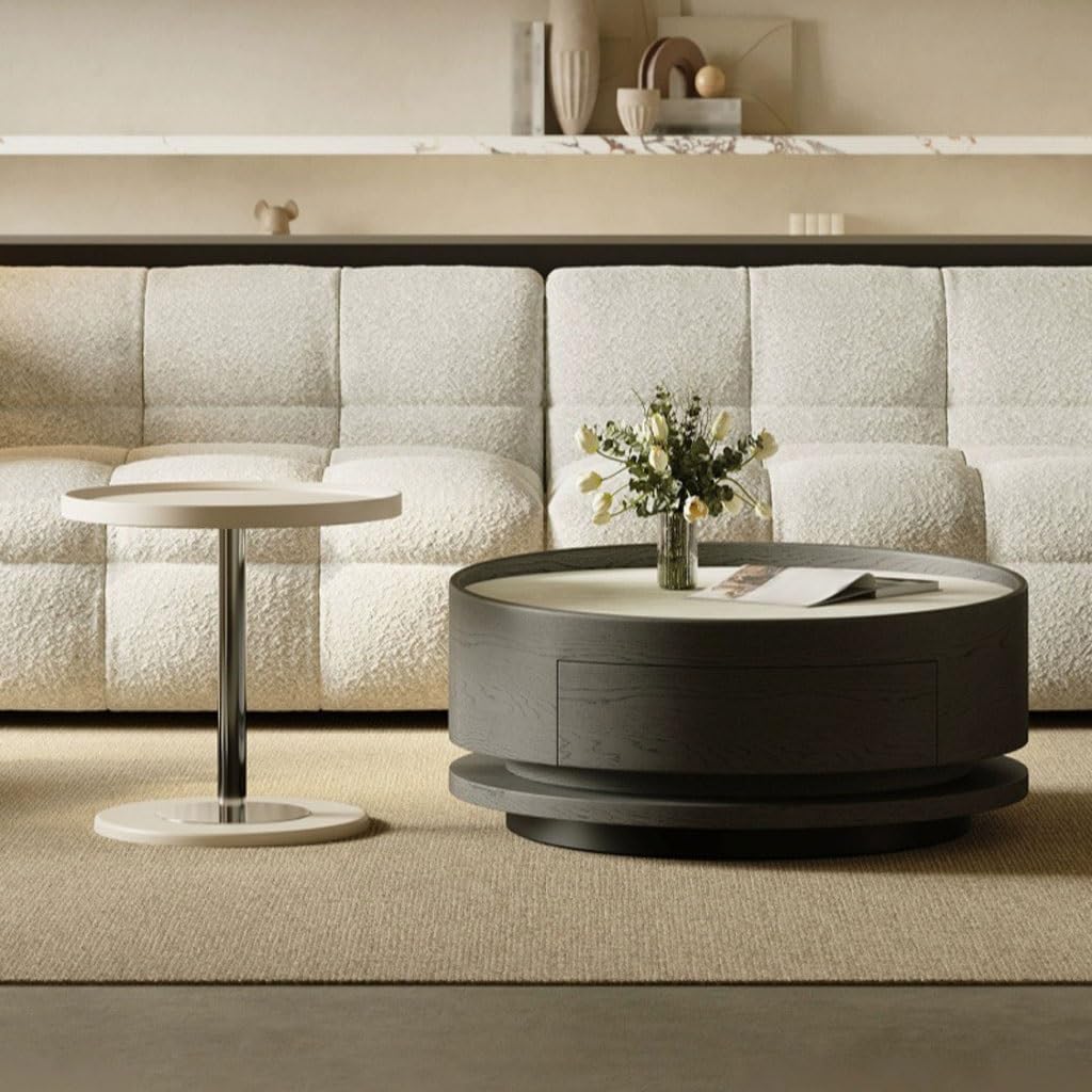 YP YuanPei Living Room Table French Minimalist Living Room Coffee Table