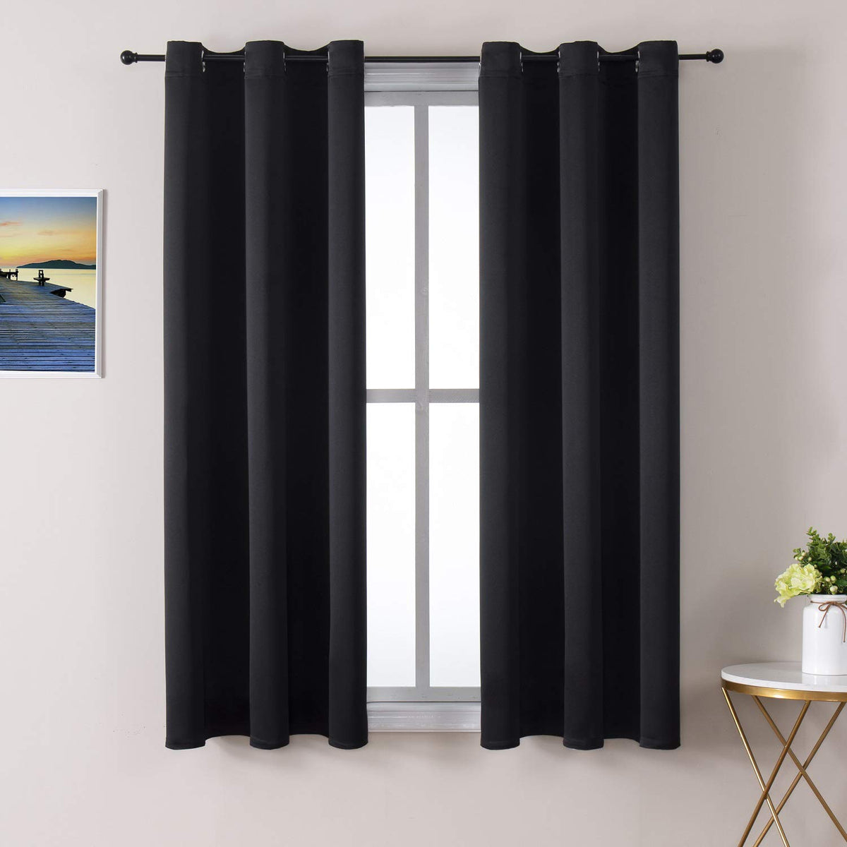 Thermal Blackout Curtains Set of 2