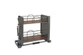 Rev-A-Shelf Dual Tier Pulldown Heavy Duty Shelf Organizer for Tall Cabinets