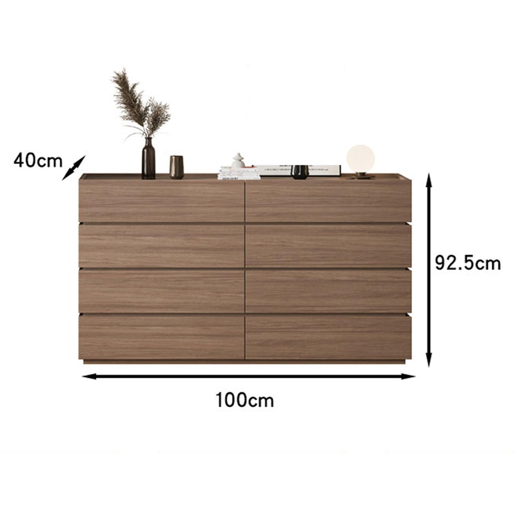 8-Drawer Wooden Storage Dresser