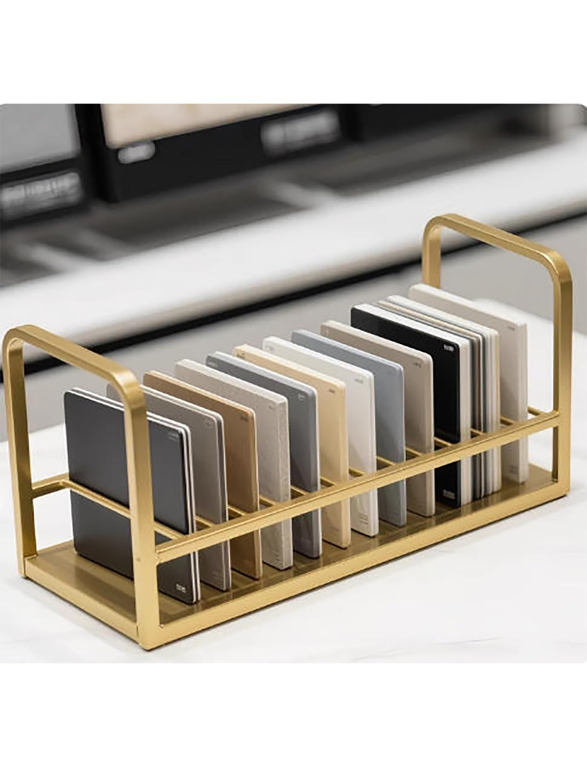 Desktop Tile & Paint Sample Display Stand
