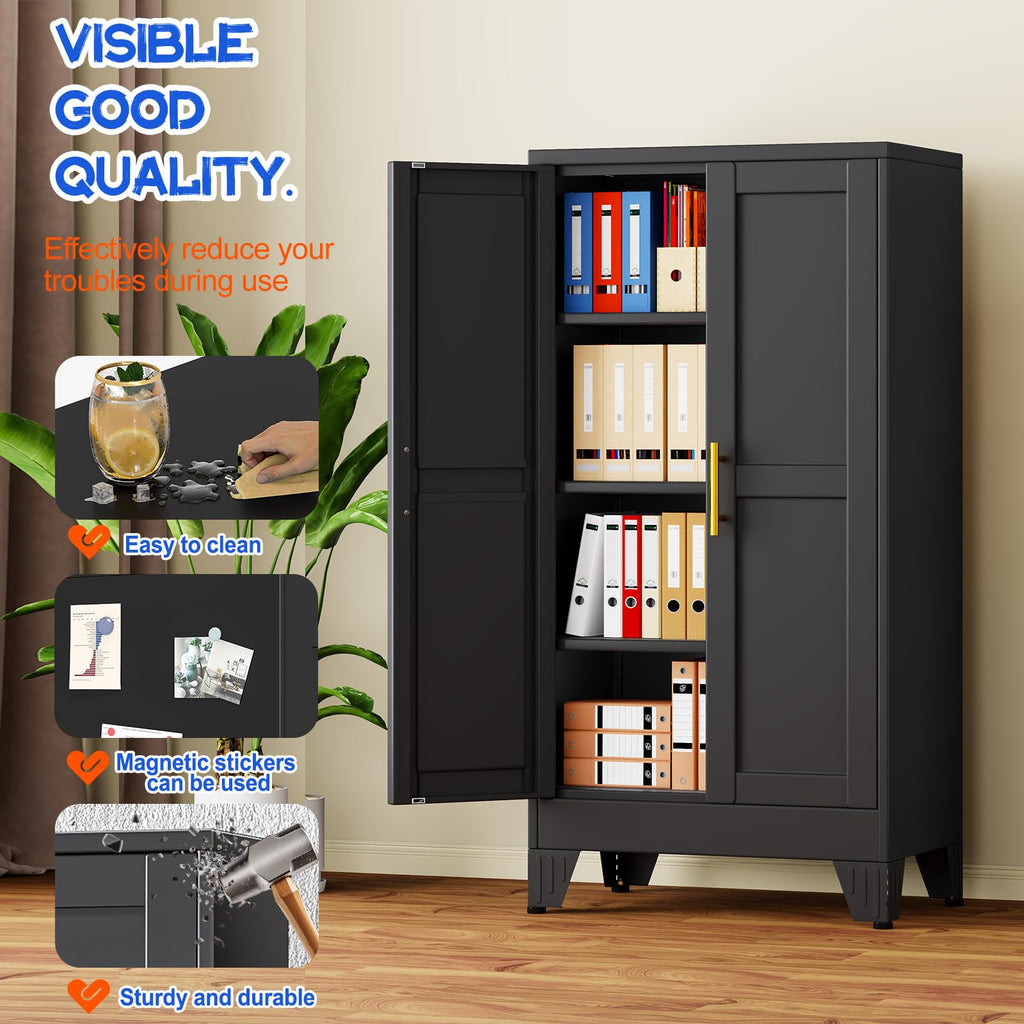 GAIOUS Cabinet with Wheel and Lock