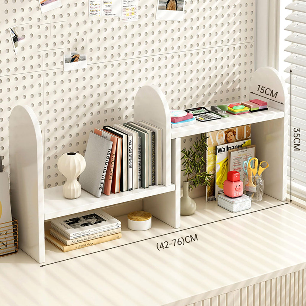 Adjustable 2-Tier Desktop Organizer Shelf
