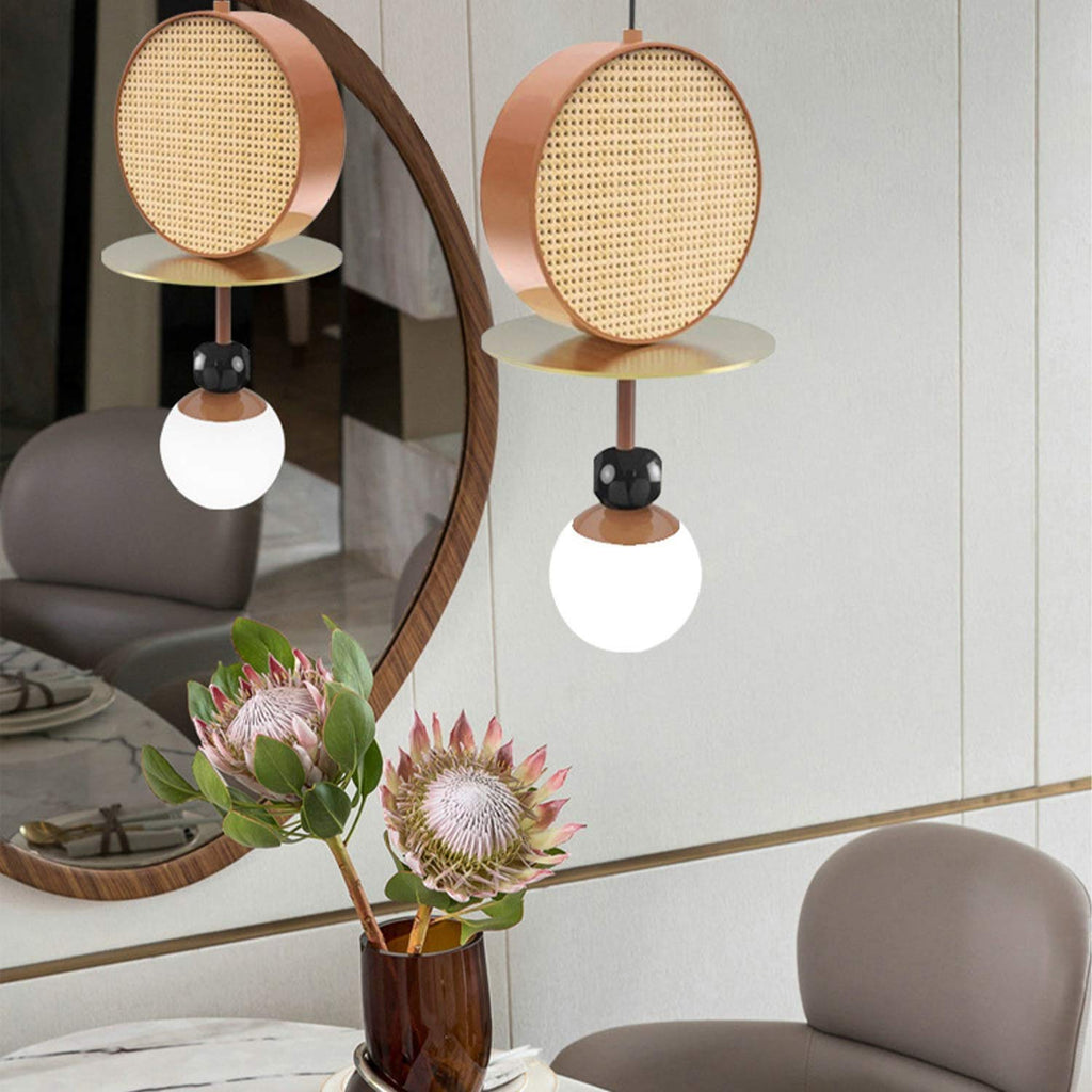 Multicolor 6-Light LED Pendant Lamp