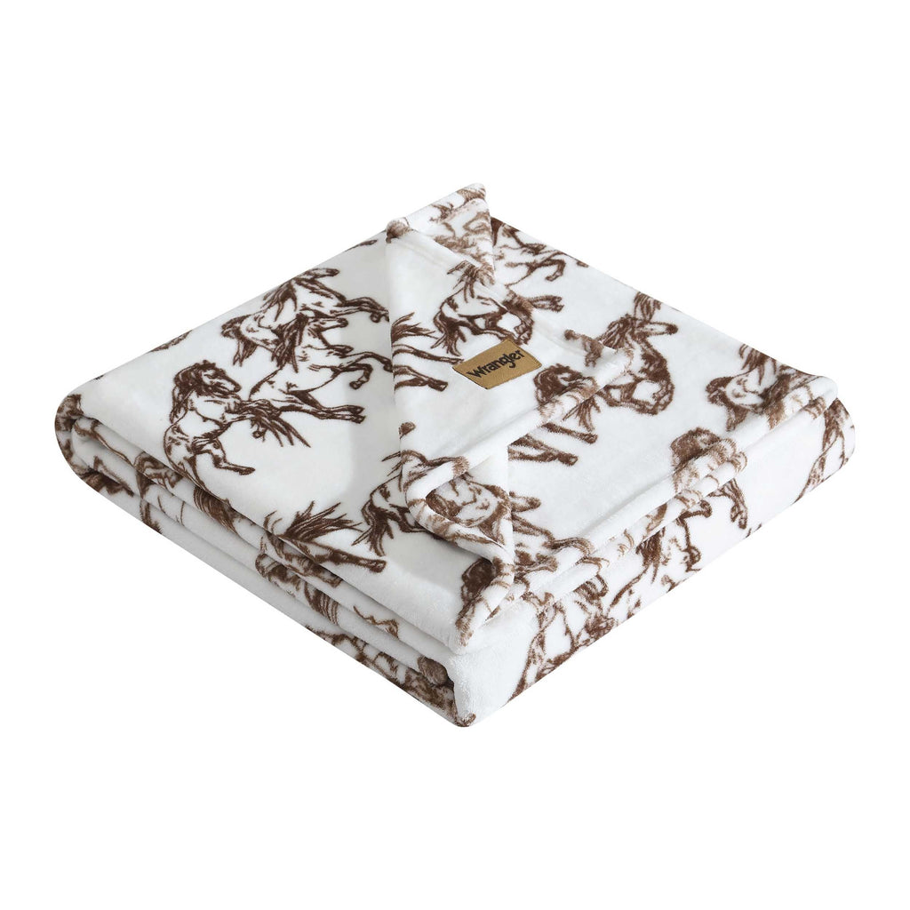 Wrangler - Blanket, Super Soft Plush Fleece Bedding