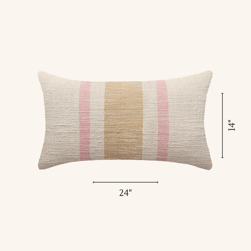 PILLOWPIA Miller Collection Lumbar Pillow Cover – 14x24