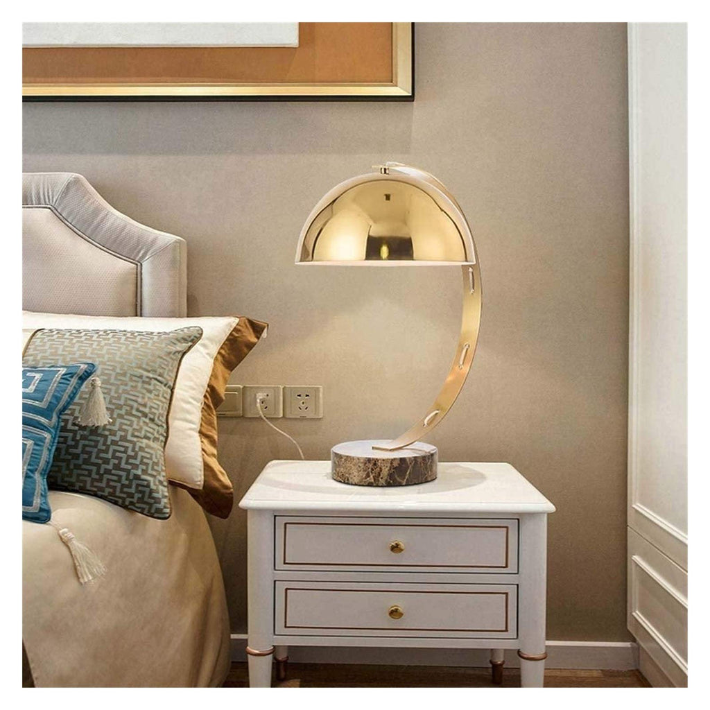 Nordic Marble & Iron Table Lamp