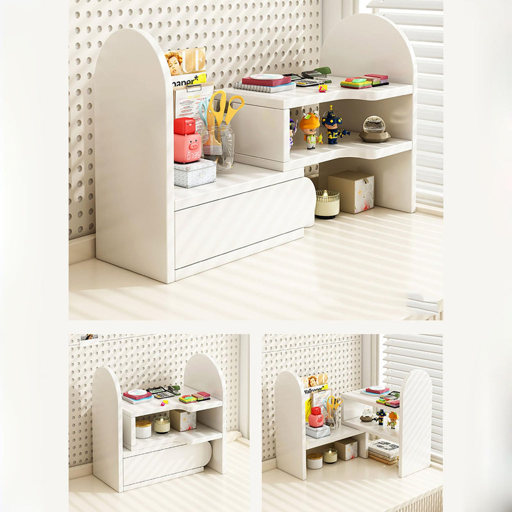 Adjustable 2-Tier Desktop Organizer Shelf