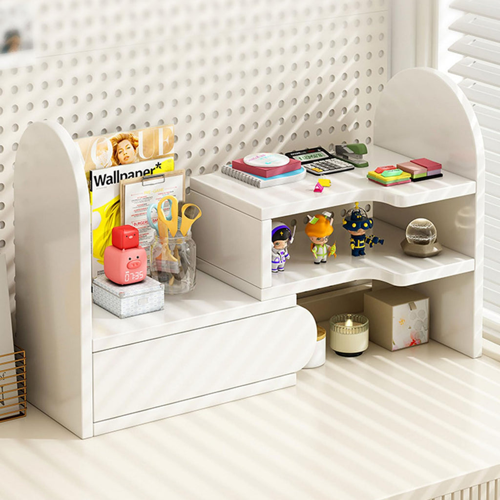 Adjustable 2-Tier Desktop Organizer Shelf