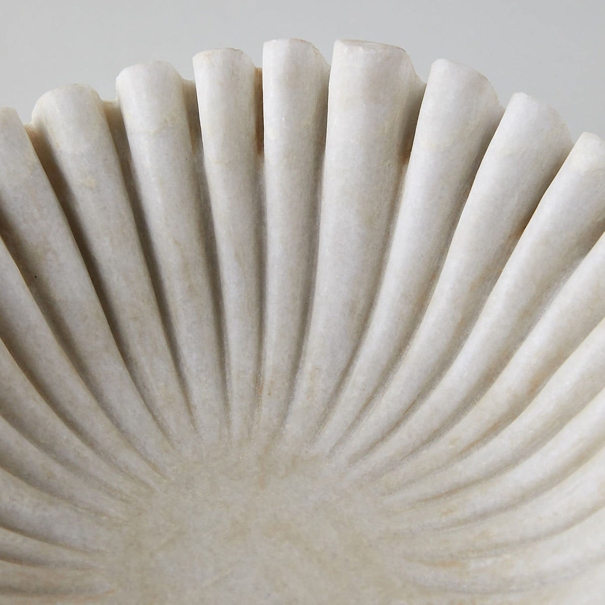 Marble Ruffle Decorative Bowl