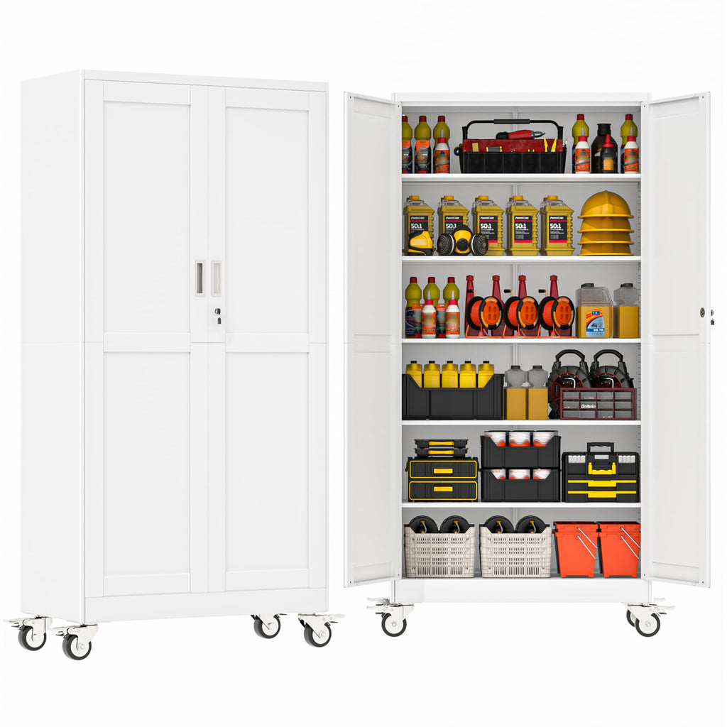 GAIOUS Cabinet with Wheel and Lock