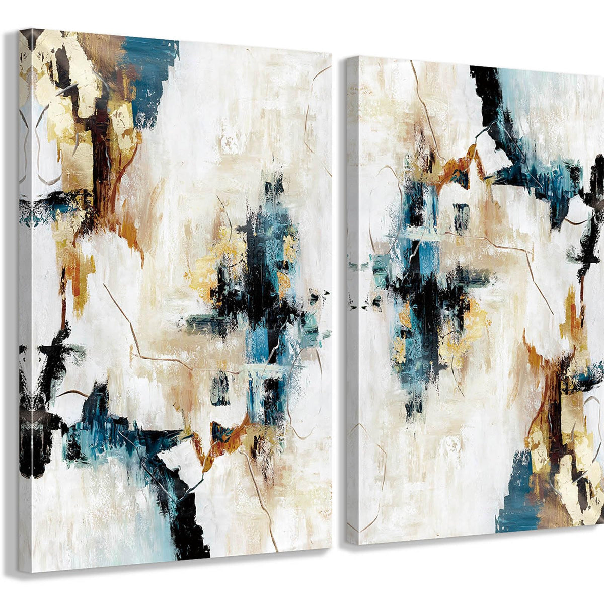 Iridesart Extra Large Abstract Modern Wall Art for Living Room