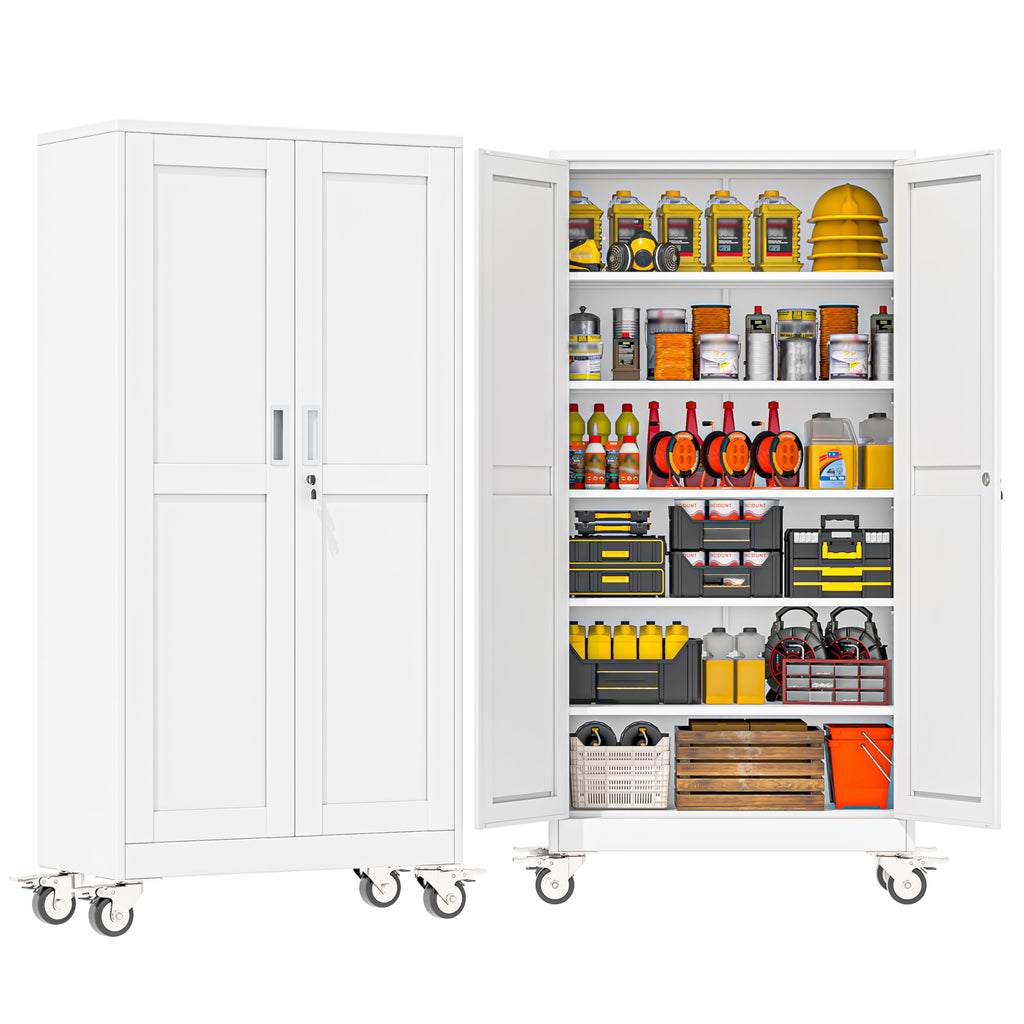 GAIOUS Cabinet with Wheel and Lock