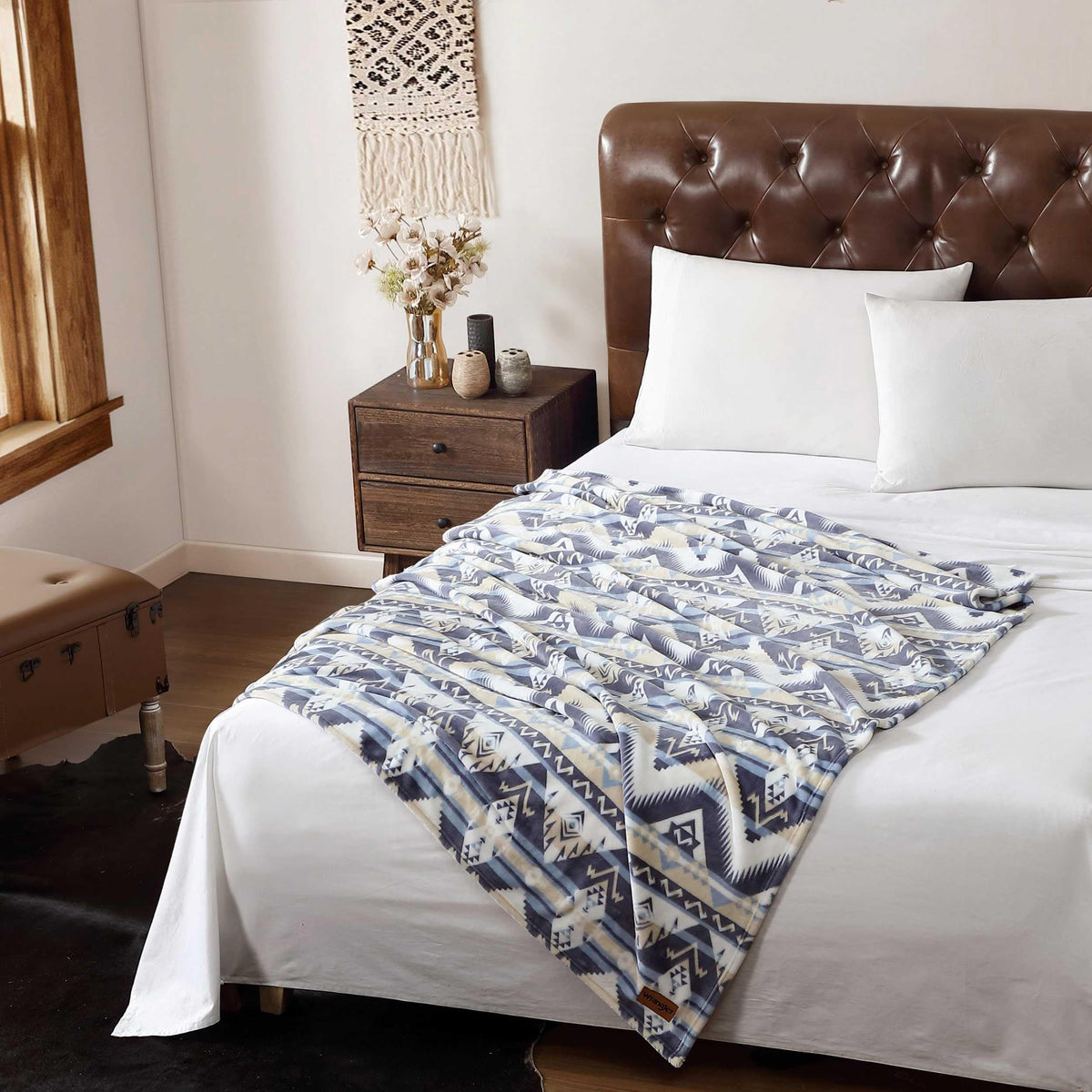 Wrangler - Blanket, Super Soft Plush Fleece Bedding