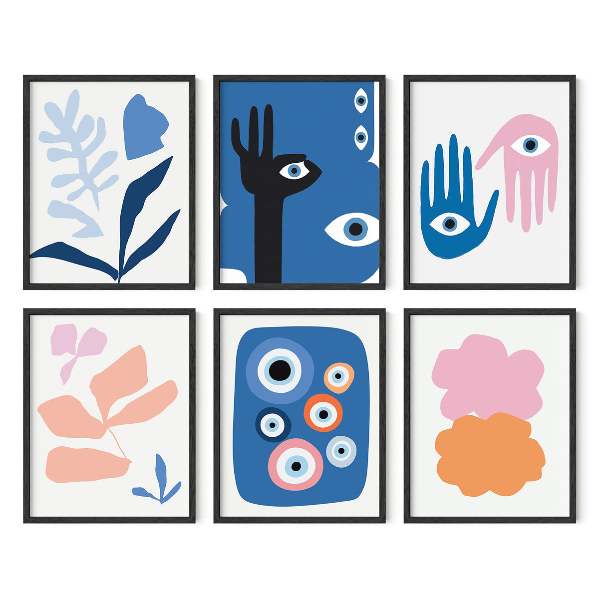 Gallery Wall Art Set of 6