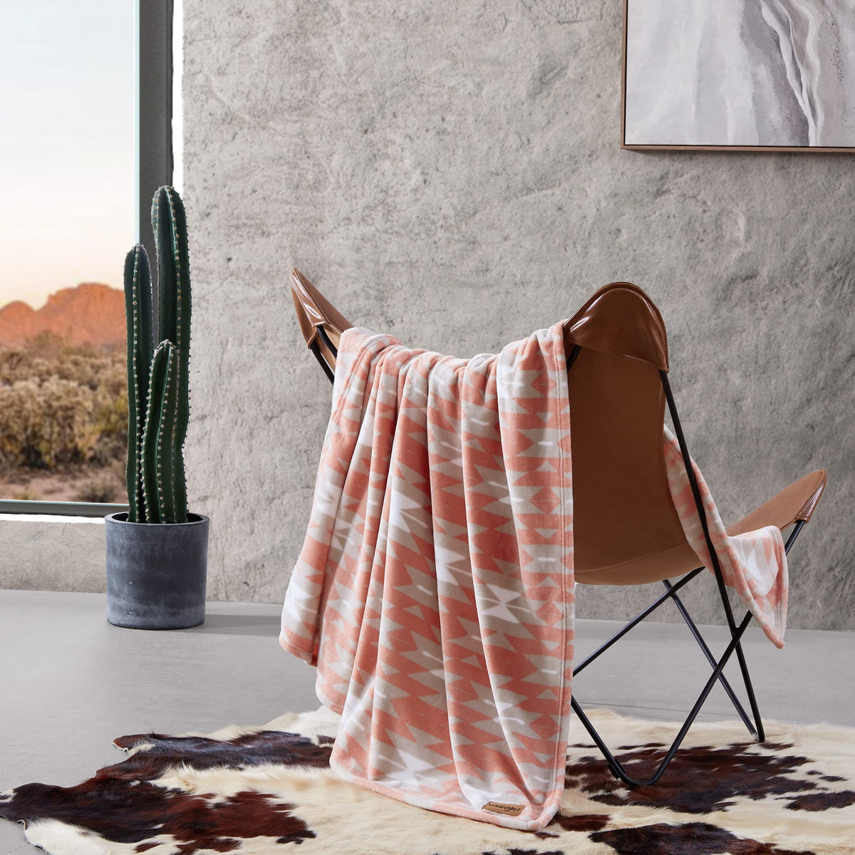 Wrangler - Blanket, Super Soft Plush Fleece Bedding