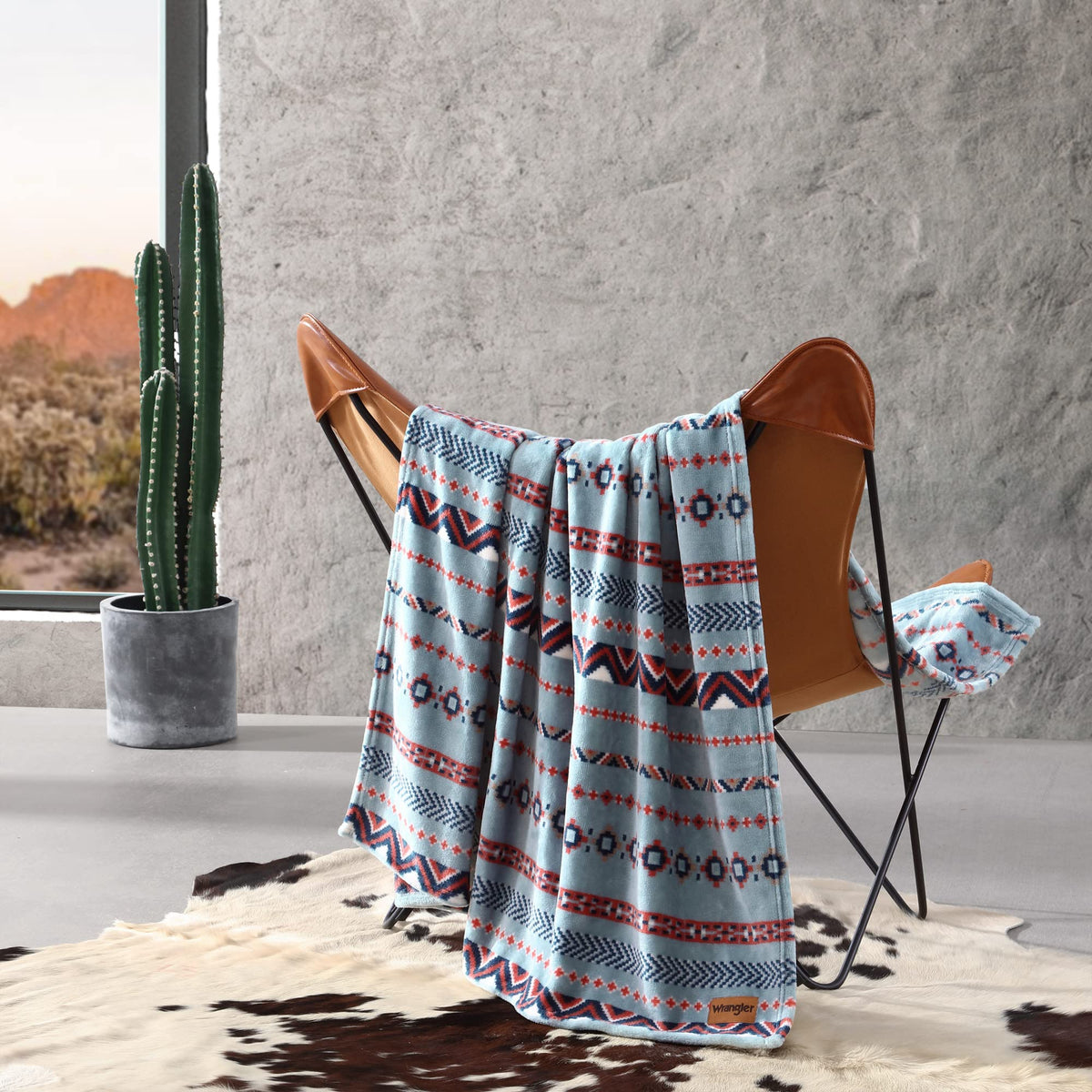 Wrangler - Blanket, Super Soft Plush Fleece Bedding