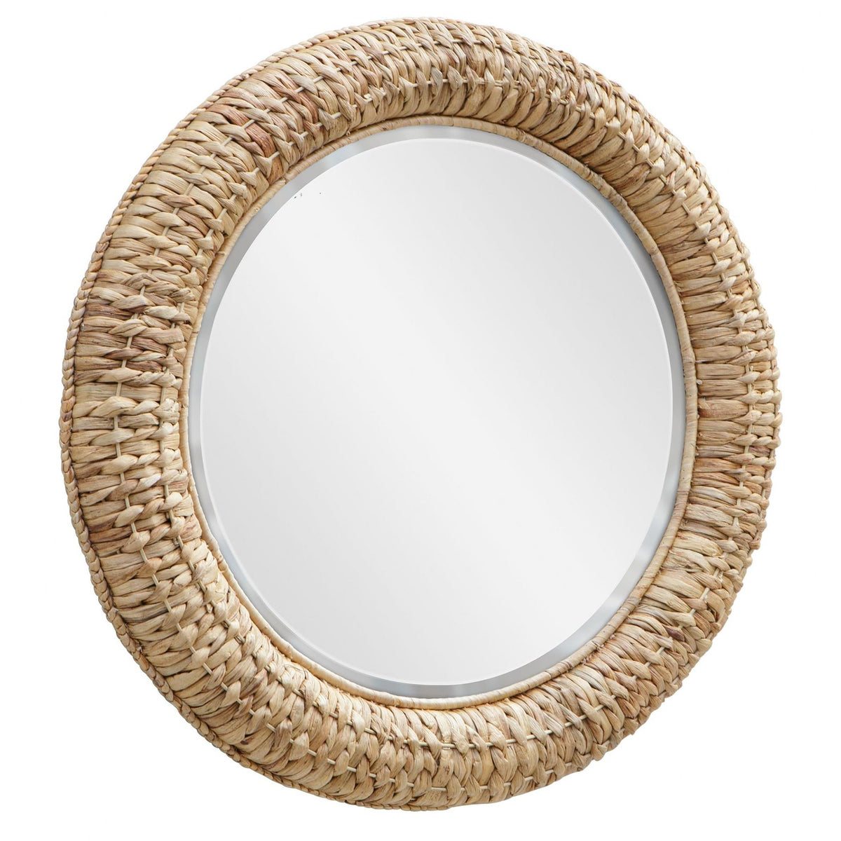 Uttermost Twisted Seagrass Round Mirror 36 Inch Tall and 36 Inch Wide 08179