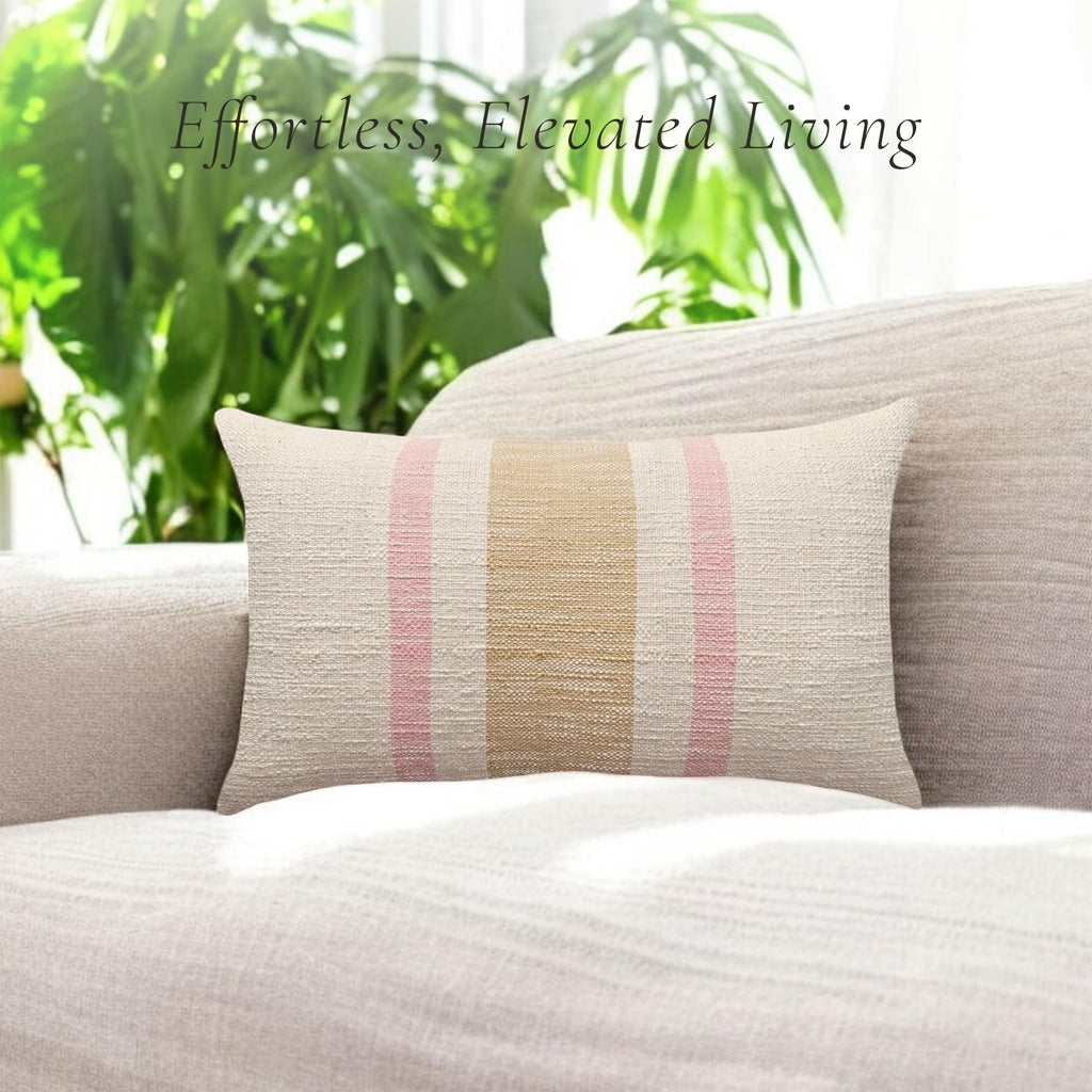 PILLOWPIA Miller Collection Lumbar Pillow Cover – 14x24