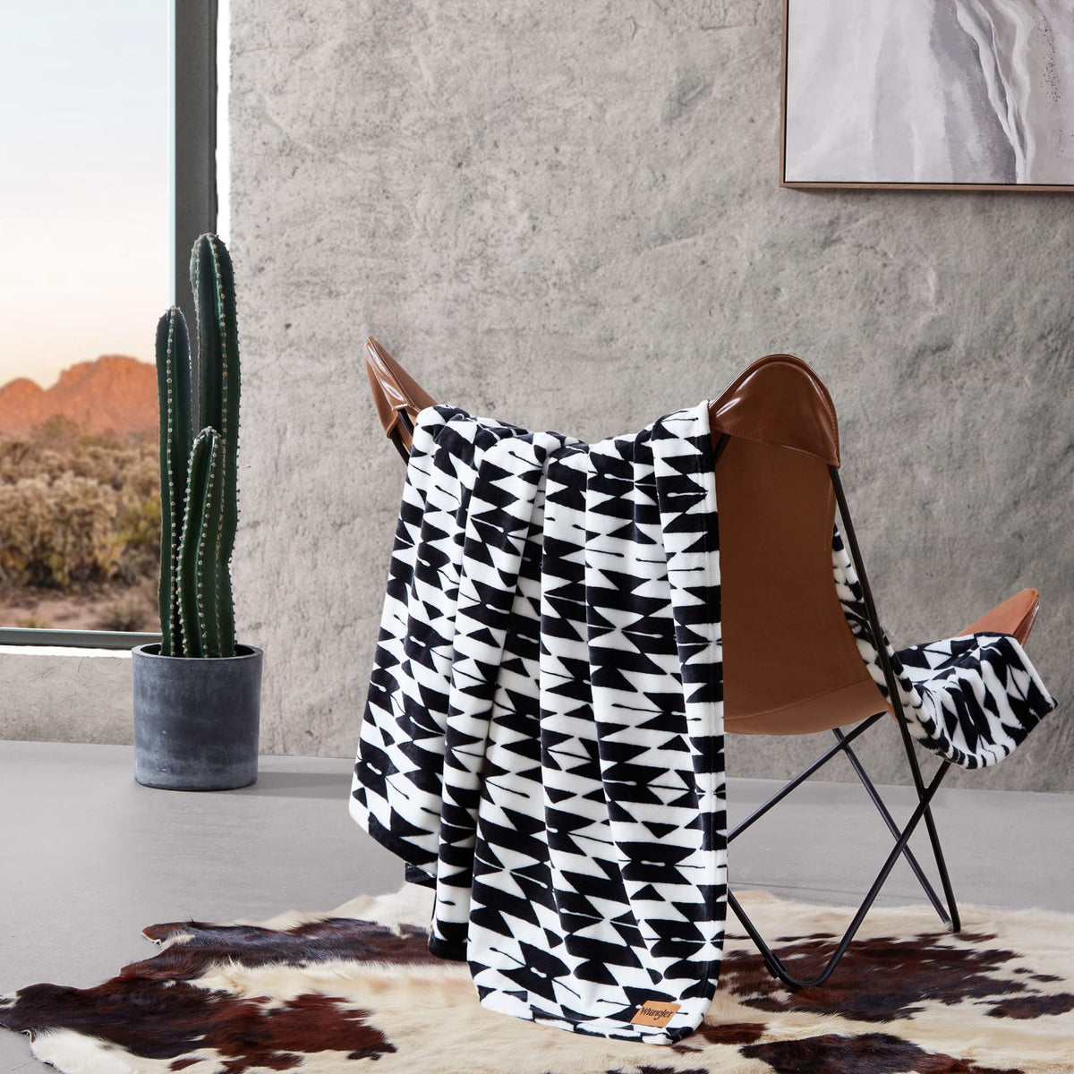 Wrangler - Blanket, Super Soft Plush Fleece Bedding