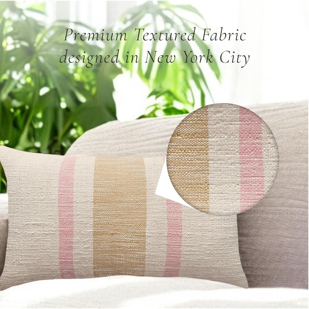 PILLOWPIA Miller Collection Lumbar Pillow Cover – 14x24