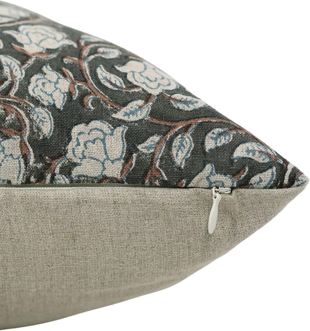 Floral Print Throw Pillow Covers Set of 3
