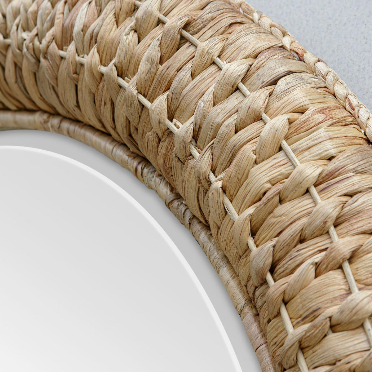 Uttermost Twisted Seagrass Round Mirror 36 Inch Tall and 36 Inch Wide 08179