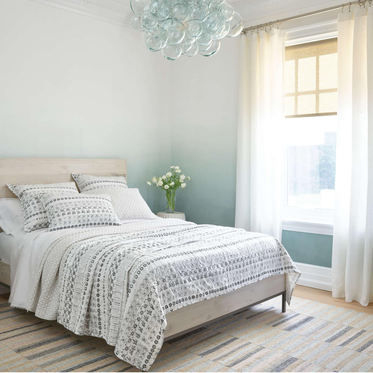 Solid Linen Curtain Panel