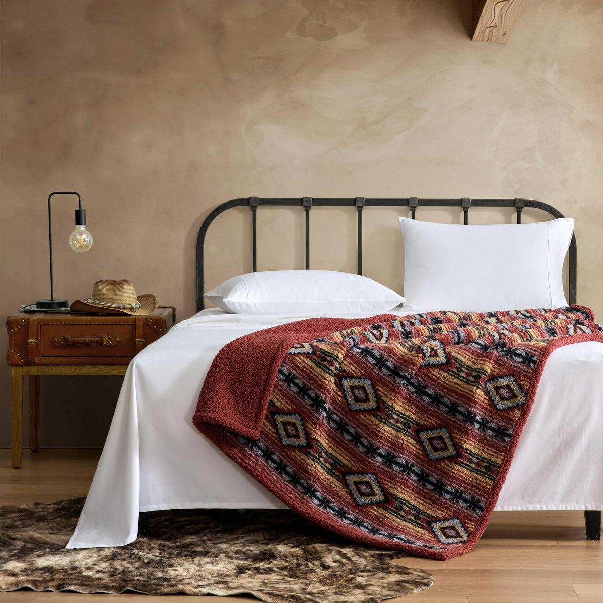 Wrangler - Blanket, Super Soft Plush Fleece Bedding