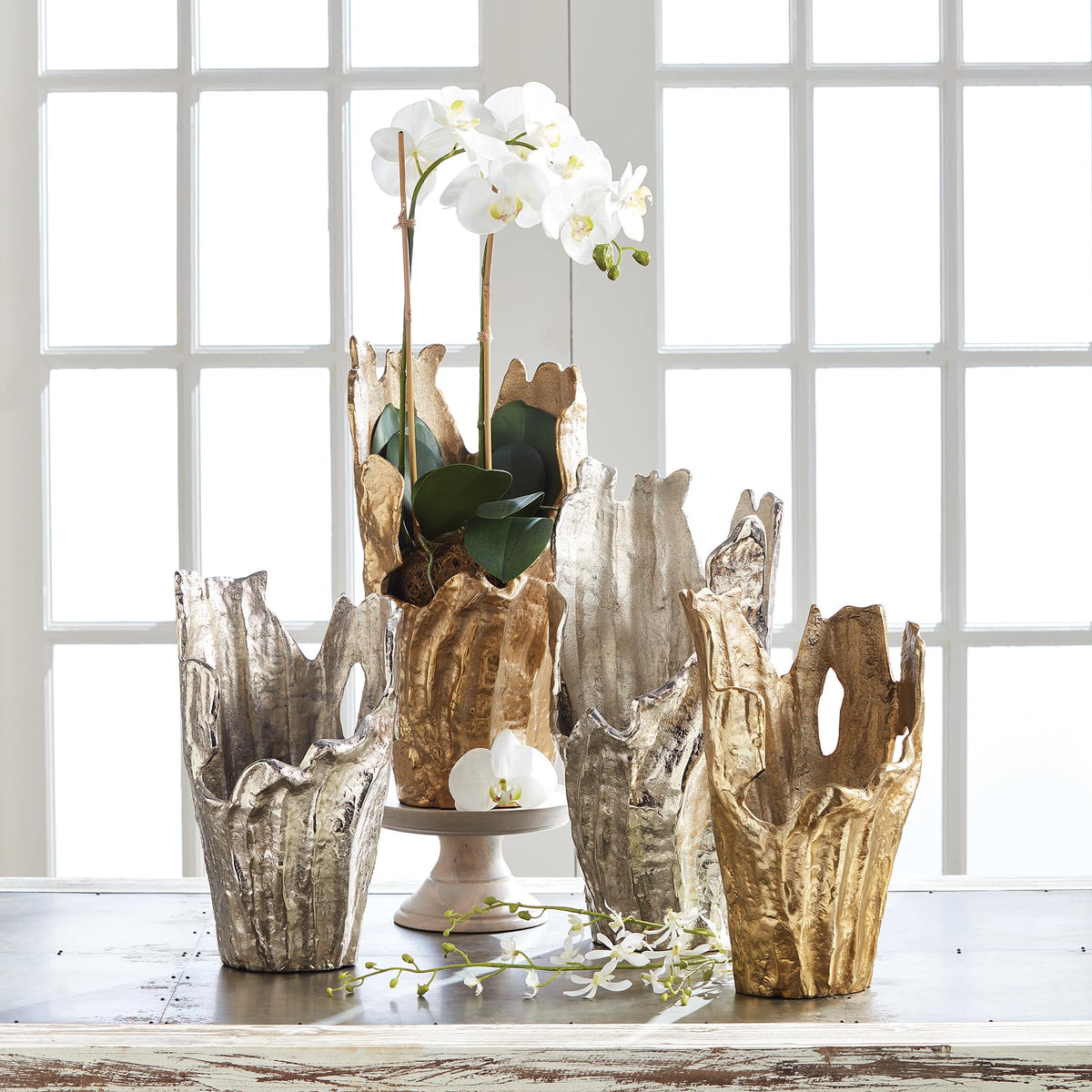 Napa Home & Garden Arbre Vase Large Large Silver