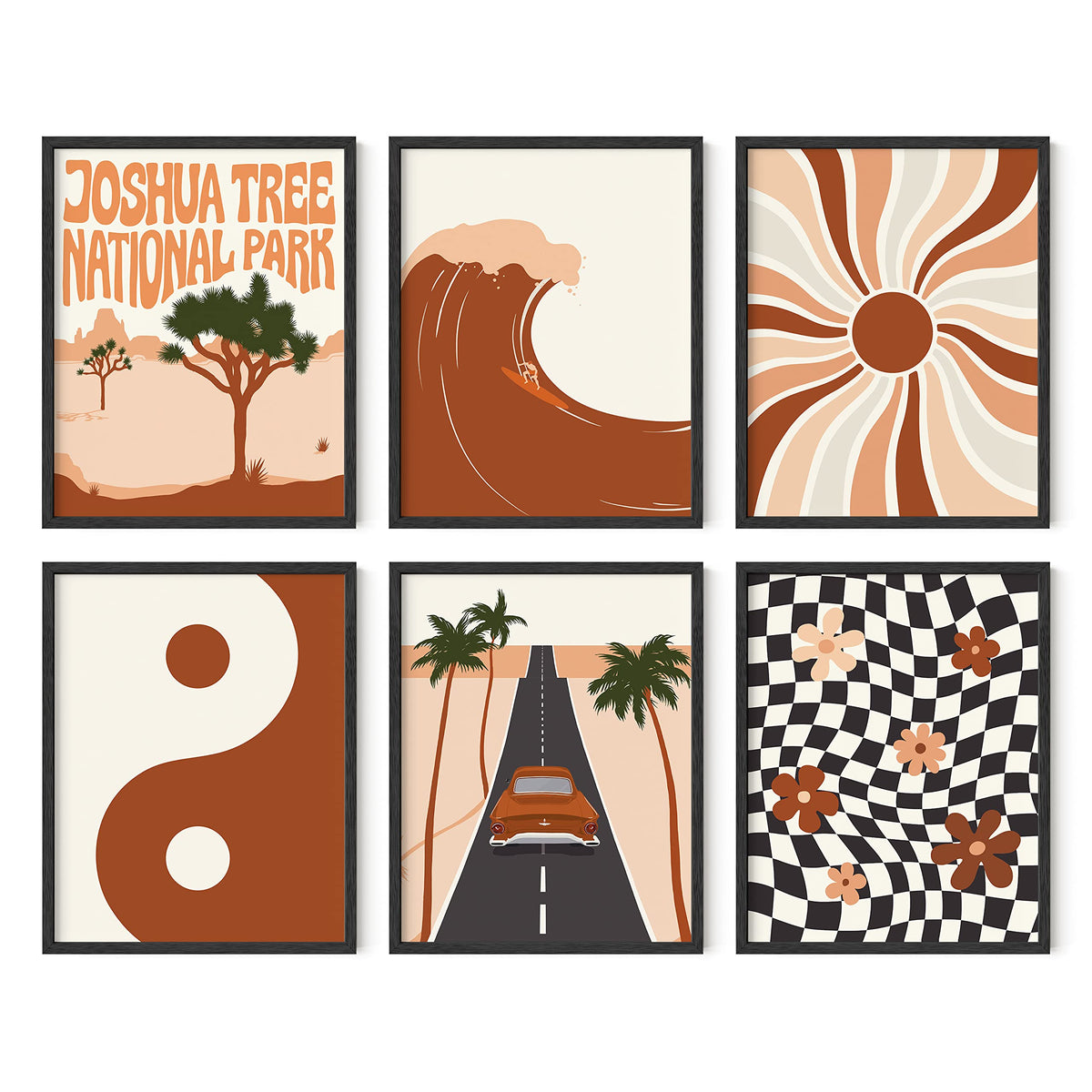 Gallery Wall Art Set of 6