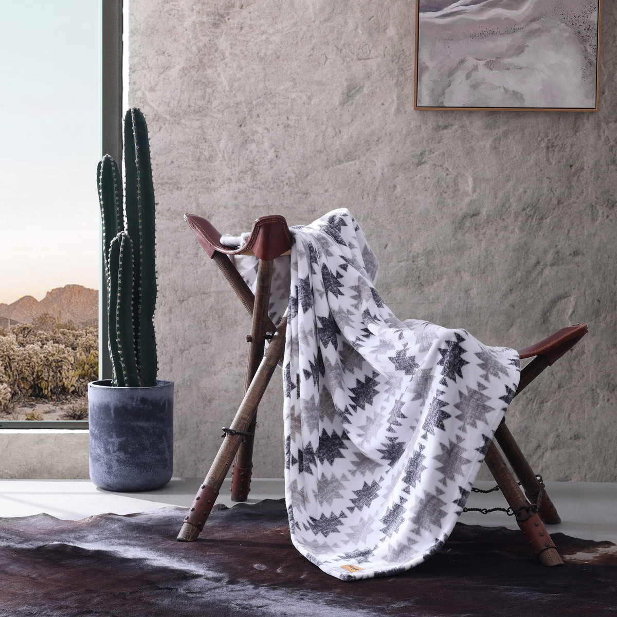 Wrangler - Blanket, Super Soft Plush Fleece Bedding