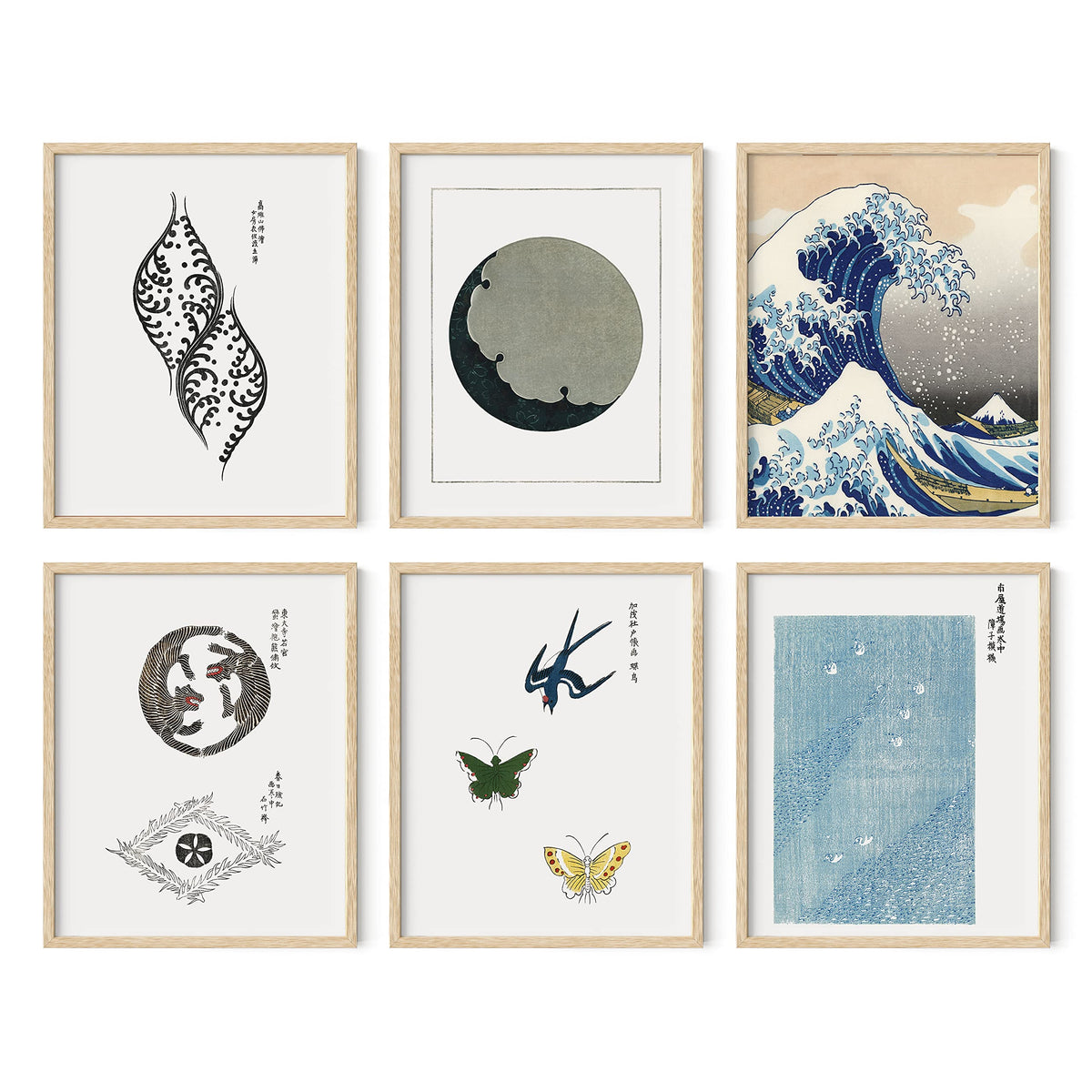 Gallery Wall Art Set of 6