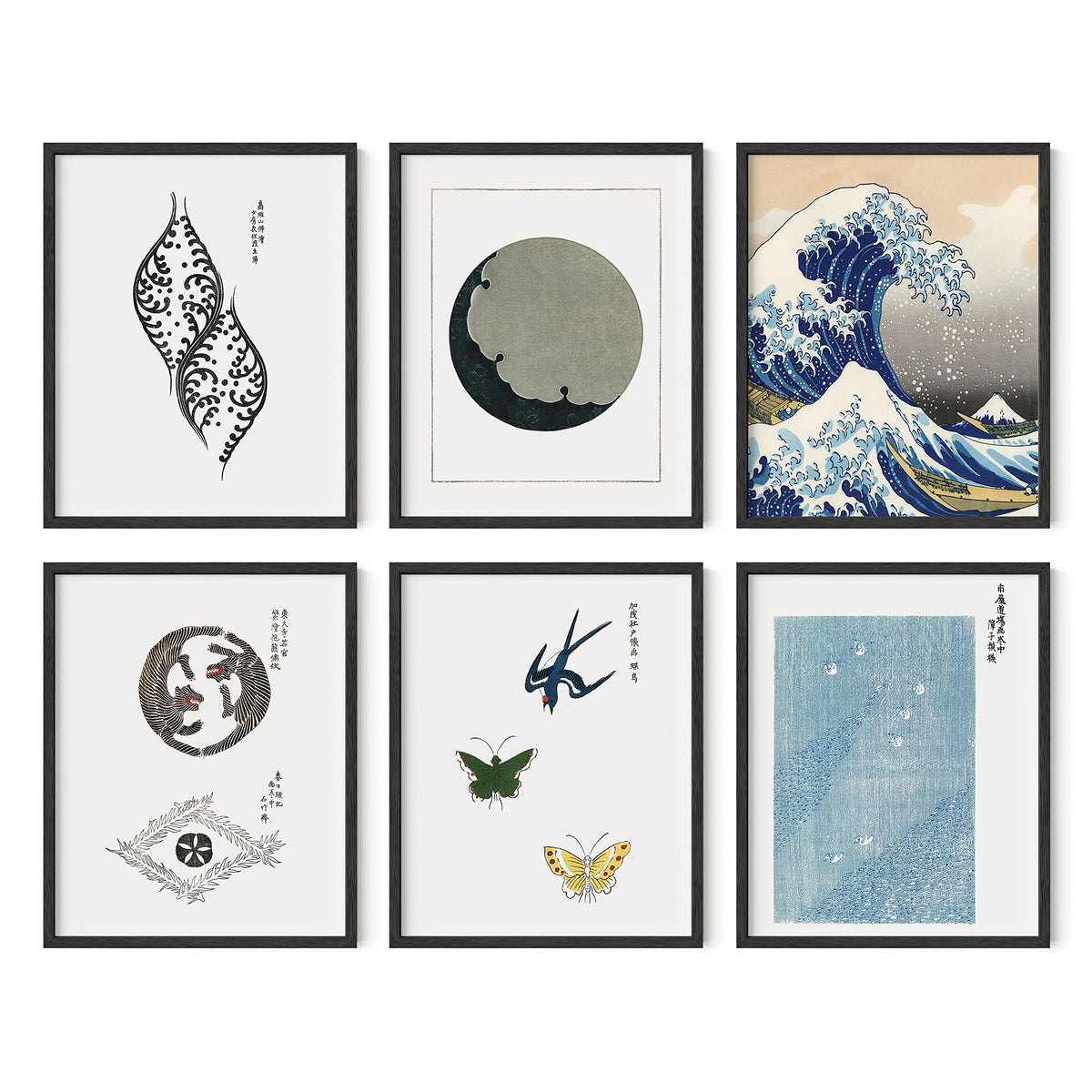 Gallery Wall Art Set of 6